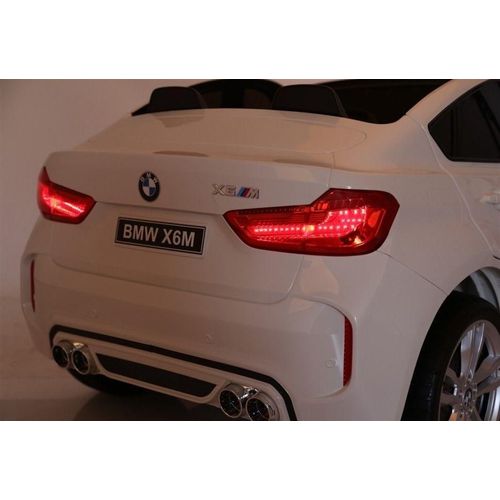 Auto na akumulator BMW X6M dvosjed JJ2168 12V - White slika 7