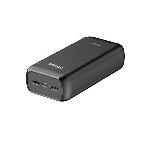 Tellur PBC303 30000mAh POWER BANK. 2XUSB+TYPE-C+MicroUSB - BLACK slika 2