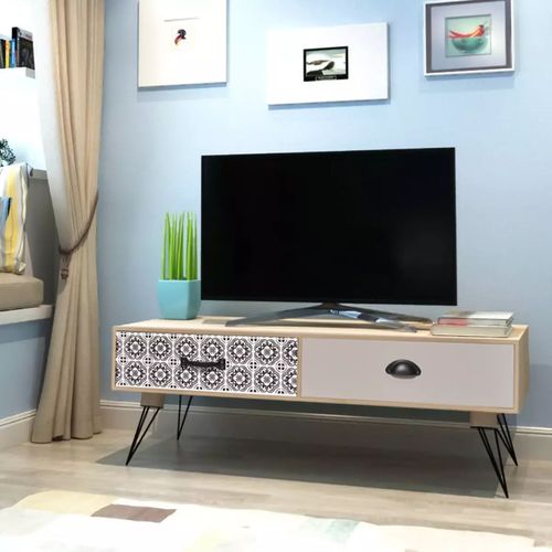 TV Stalak 100x40x35 cm Smeđi slika 7