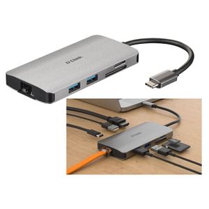 D-Link USB-C HUB 8-in-1, DUB-M810