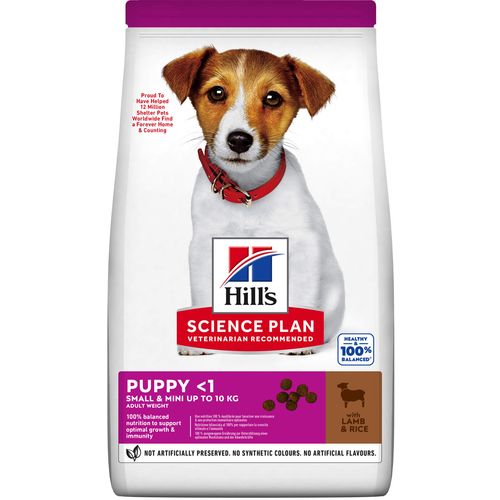 Hill's Science Plan Small & Mini Puppy Hrana s Jagnjetinom i Pirinčem, 1,5 kg slika 6