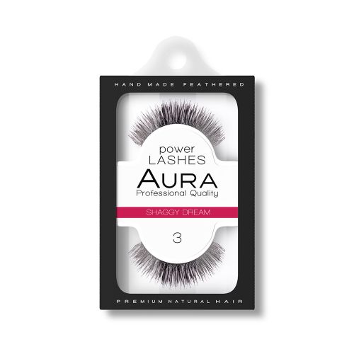 AURA Power Lashes veštačke trepavice 03 Shaggy Dream slika 1