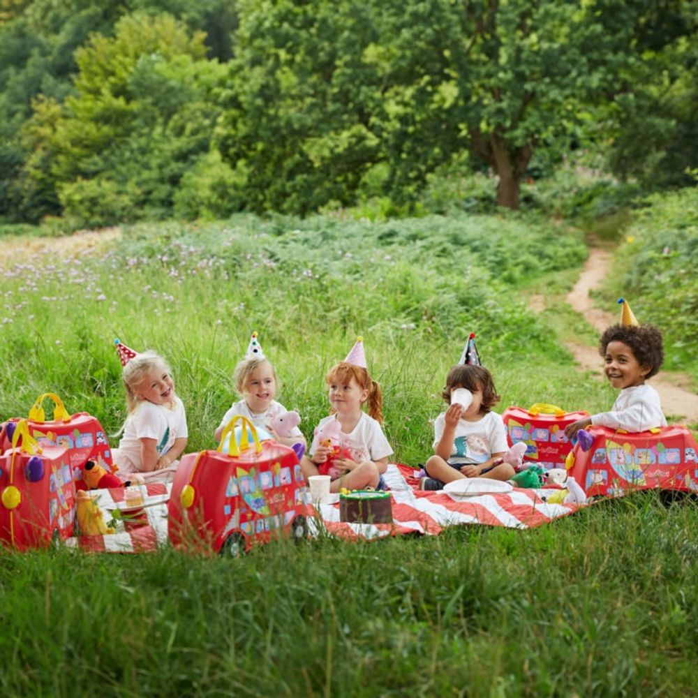 Trunki Dječiji kofer Peppa Pig Party Bus 3u1 slika 20