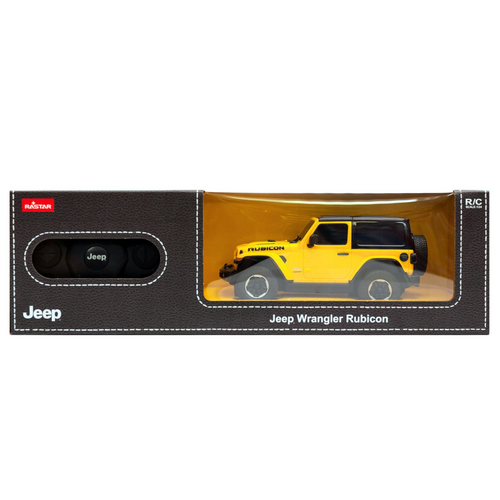 Licencirani auto na daljinsko upravljanje JEEP Wrangler JL Rubicon 1:24 - žuti slika 4