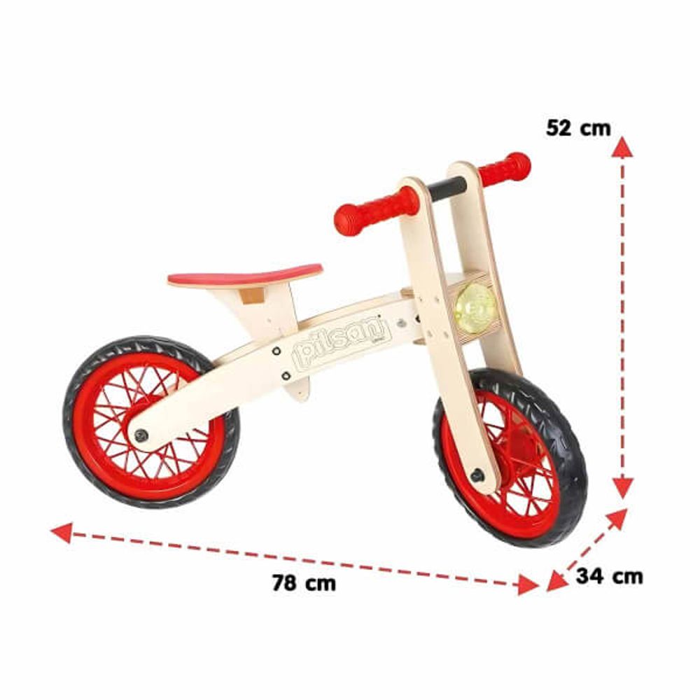 Pilsan Drveni balans bicikl Freestyle Cycle 02-001  slika 3