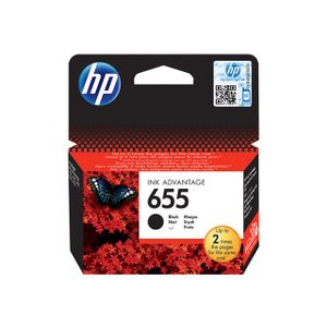 HP 655 ink cartridge black 550p CZ109AE#BHK