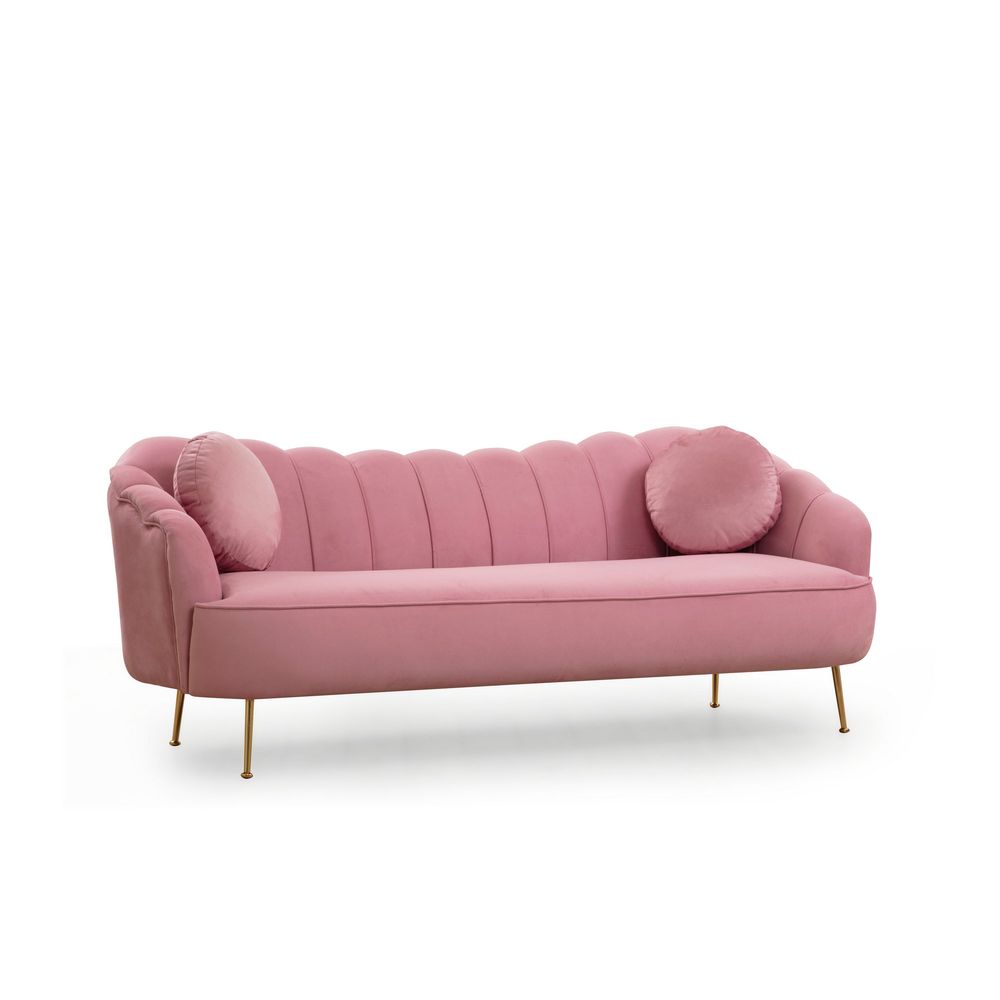 Istiridye - Rose Dusty Rose Sofa za Tri Osobe slika 6