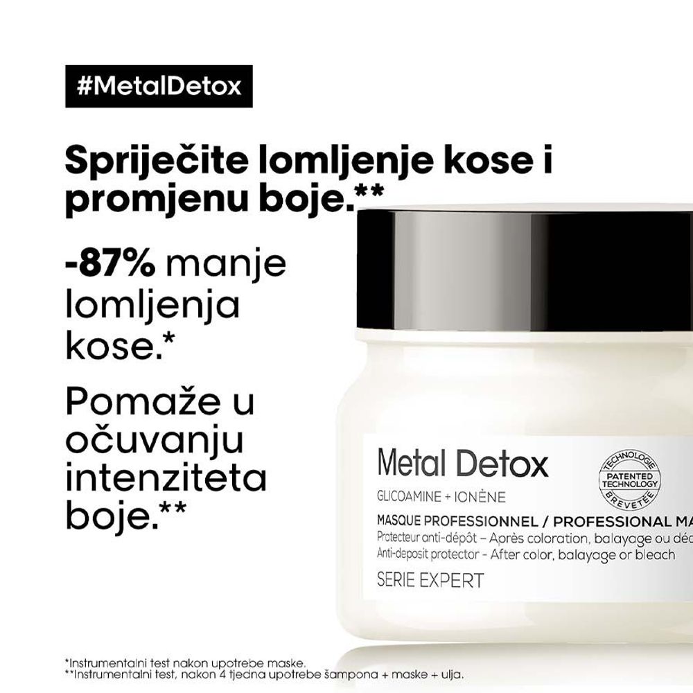 L'Oreal Professionnel Maska za kosu Metal Detox - 250 ml slika 8