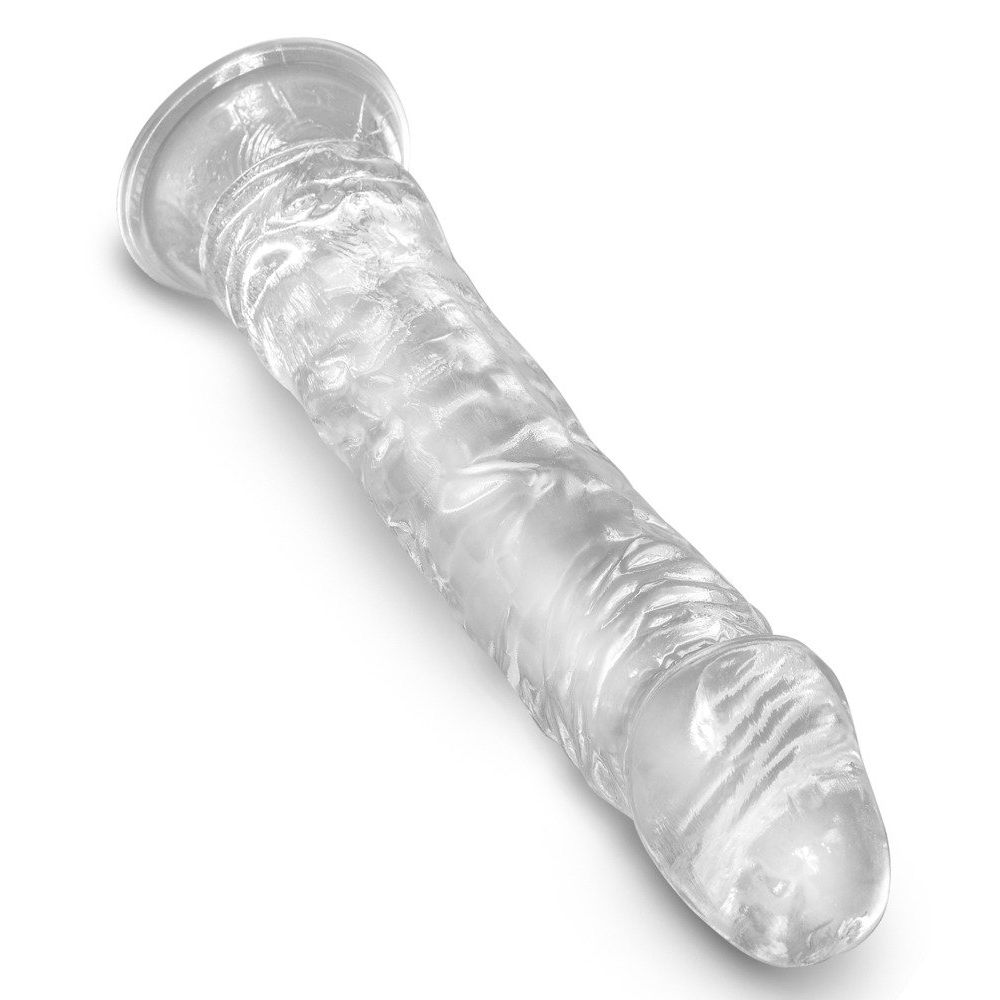 Dildo 21,8 cm King Cock Clear slika 4