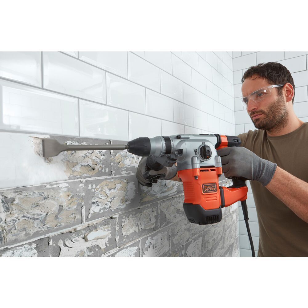 ELEKTROPNEUMATSKI ČEKIĆ 1250W SDS+ Black &amp; Decker BEHS03K slika 4