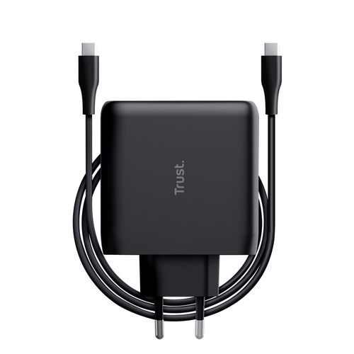 Trust kućni punjač USB-C i kabel C-C 100W, Maxo slika 1