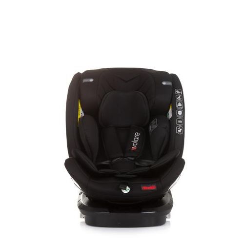 Chipolino autosjedalica I-SIZE 40-150 cm ISOFIX 360 "VOLARE" obsidian slika 2