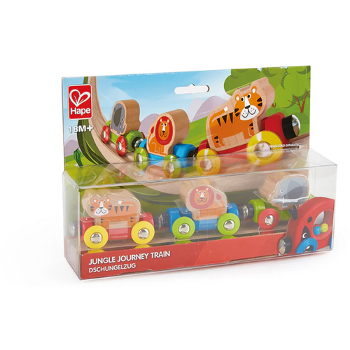 Hape Drveni vozić Jungle Journey Train E3807B  slika 5