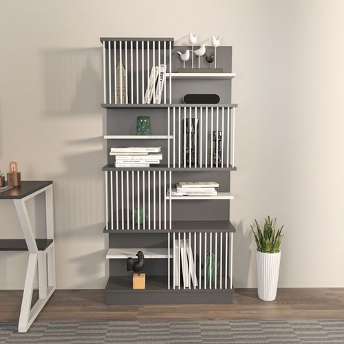 Arya - Anthracite, White Anthracite
White Bookshelf slika 1