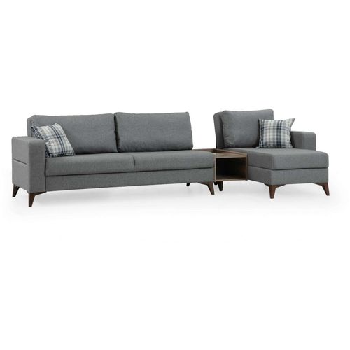 Kristal Rest Shelf Set - Dark Grey Dark Grey Sofa Set slika 3