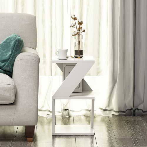 Albeni - White White Side Table slika 3