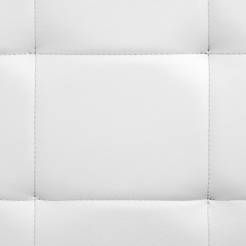 Okvir za krevet od umjetne kože bijeli 200 x 120 cm slika 37