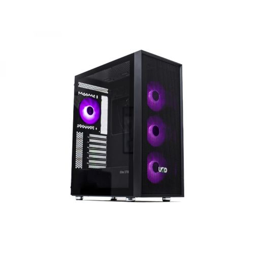 Kućište UGD Elite 3718 Midi Tower ATX bez napajanja crna slika 2