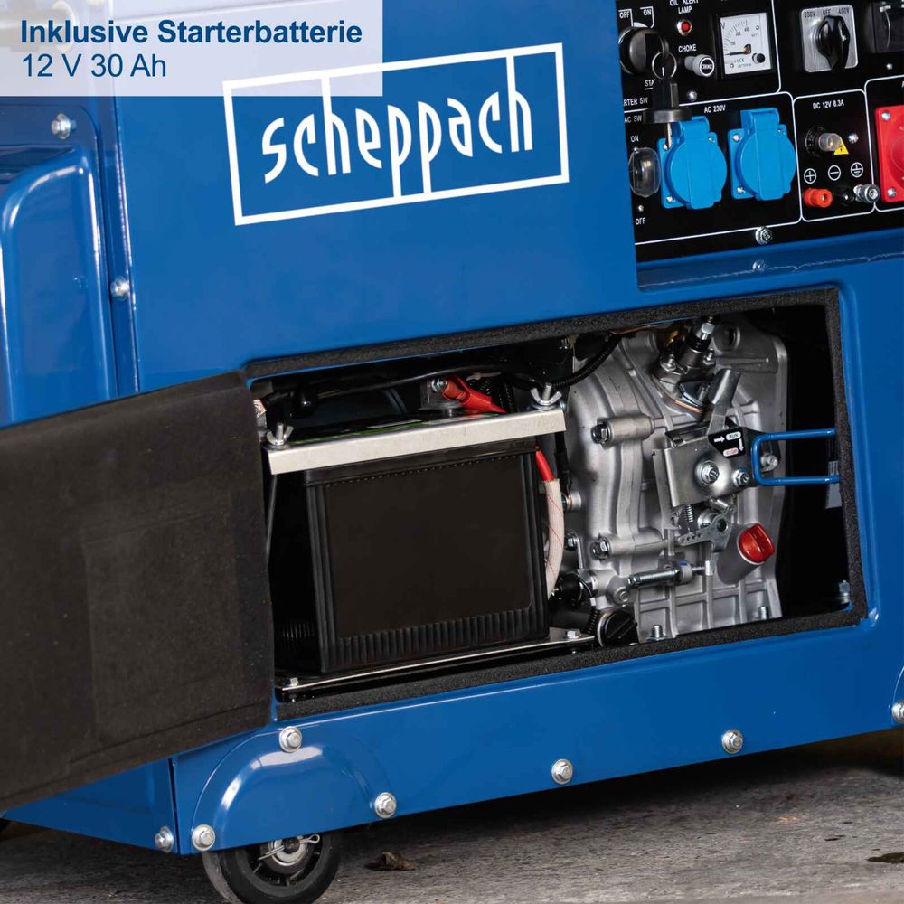 Scheppach agregat dizel 5kW SG5200D  slika 3