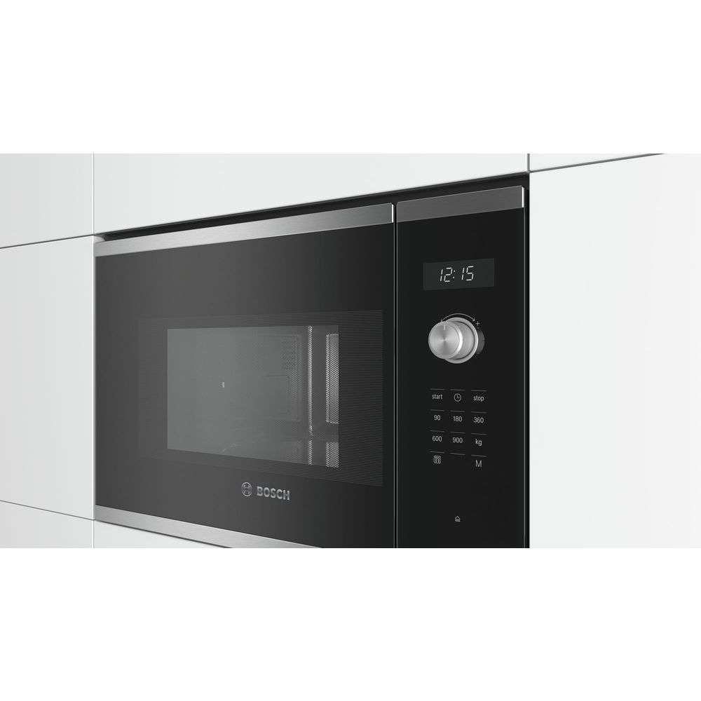 BOSCH mikrovalna Serie 6| INOX, 900W, Autopilot 7, 25L, Lijevo otvaranje, CN slika 1