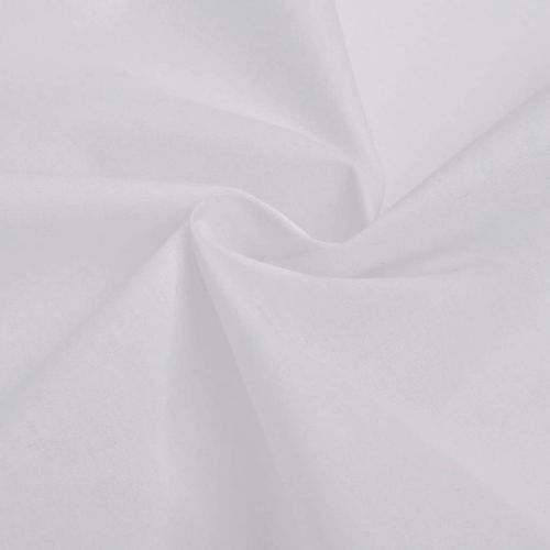 Set posteljine od pamuka bijeli 200 x 220 / 60 x 70 cm slika 16