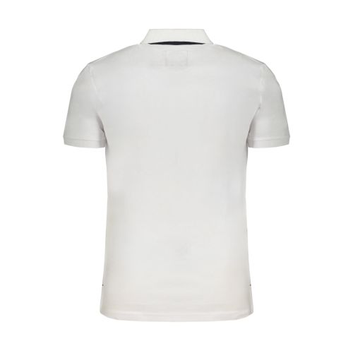 GIAN MARCO VENTURI MEN'S WHITE SHORT SLEEVED POLO SHIRT slika 2