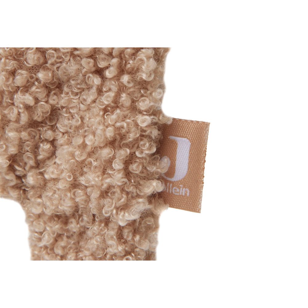 Jollein Tješilica sa trakom za dudu Teddy Bear, Biscuit slika 3