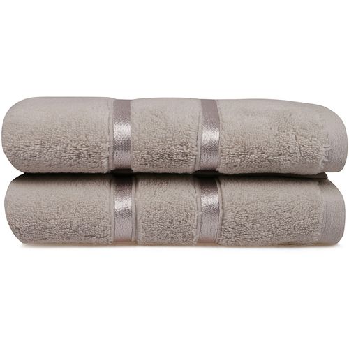 Dolce - Light Brown Light Brown Hand Towel Set (2 Pieces) slika 2