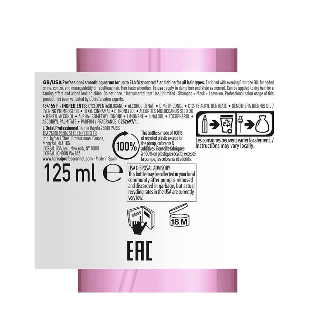 L'Oréal Professionnel Serum za zaglađivanje Liss Unlimited - 125 ml slika 4