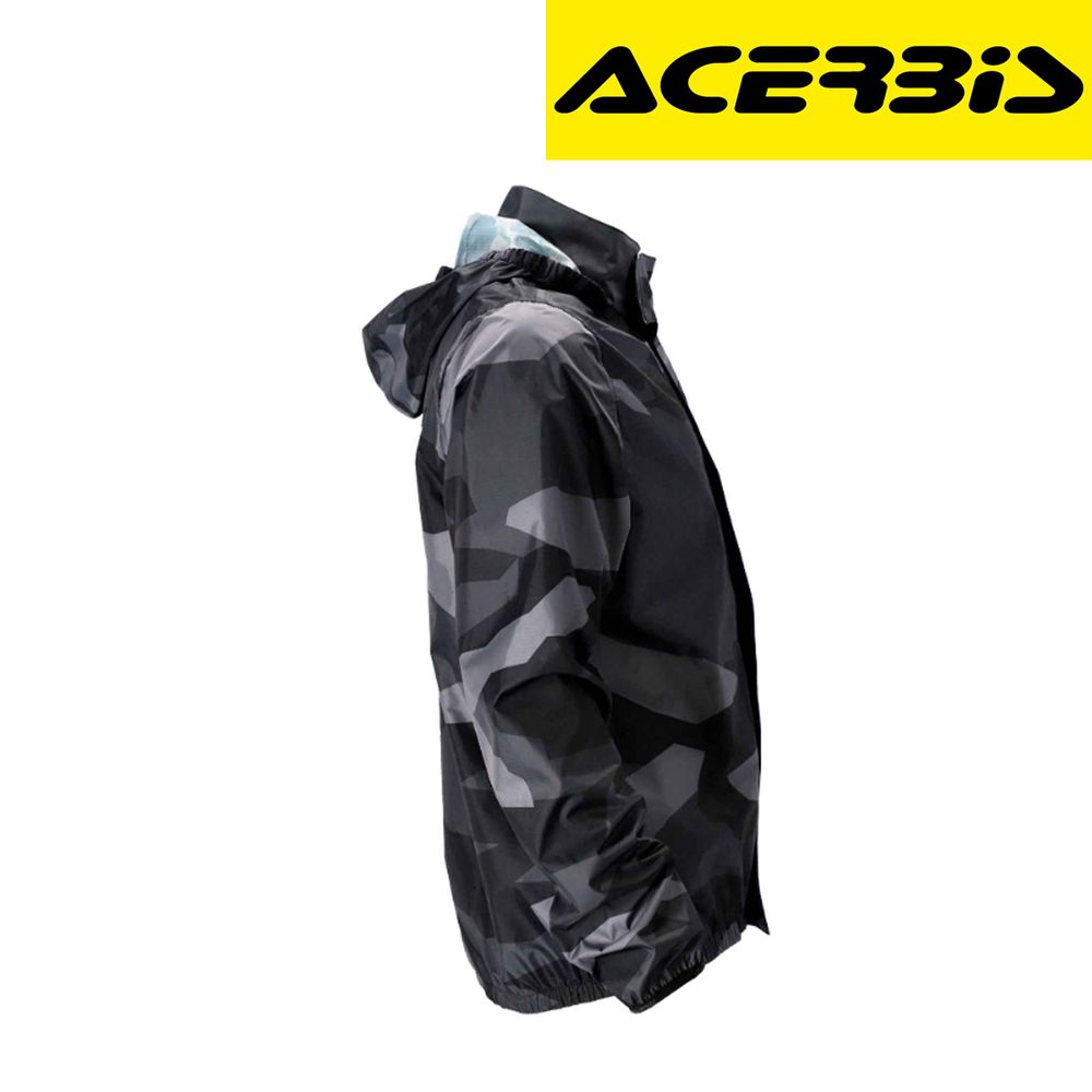 Jakna za motor za kišu Acerbis X-Dry - Maskirna siva vel.L slika 2