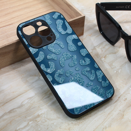 Maska Shiny glass za iPhone 15 Pro 6.1 plava slika 1