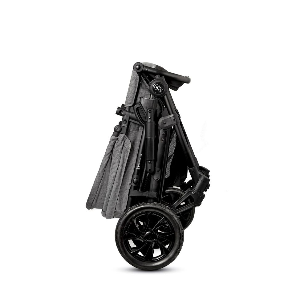 Kinderkraft kolica Prime Lite 3u1, siva slika 13