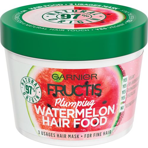 Garnier Fructis Hair Food Watermelon maska za kosu 390ml slika 1