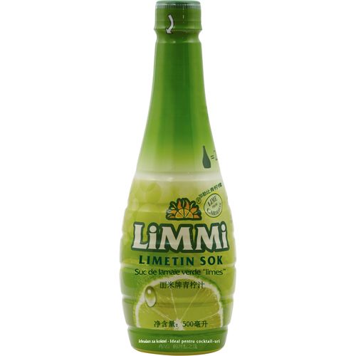 Limmi prirodni sok od limete 500 ml slika 1