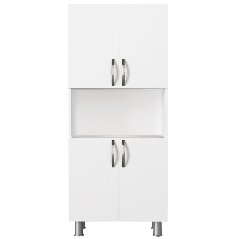 William - White White Bathroom Cabinet slika 4