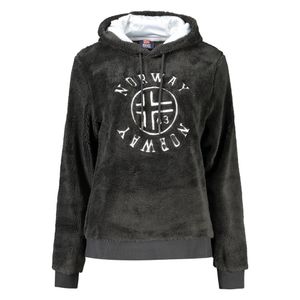 NORWAY 1963 WOMEN'S BLACK ZIP-UP SWEATSHIRT