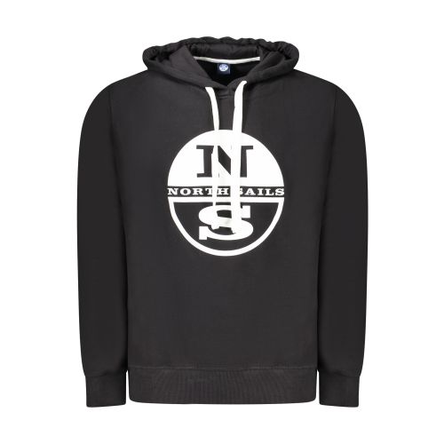 NORTH SAILS MEN'S BLACK ZIP-UP SWEATSHIRT slika 1