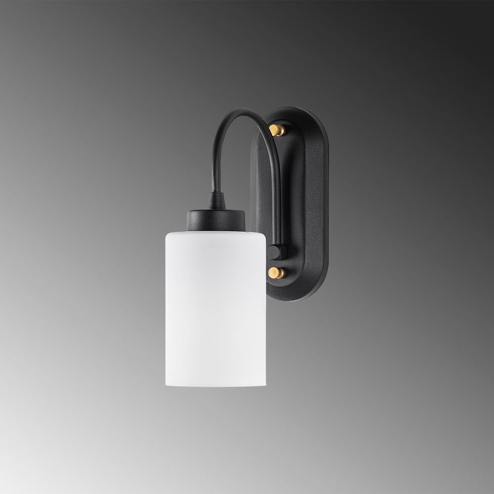 Hemikilo - 13161 Crno-Bijela Zidna Lampa slika 4