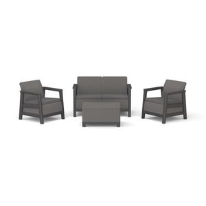 KETER vrtna garnitura SCANDI LINEA, siva