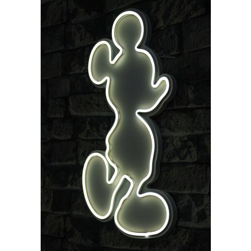 Wallity Ukrasna plastična LED rasvjeta, Mickey Mouse - White slika 8