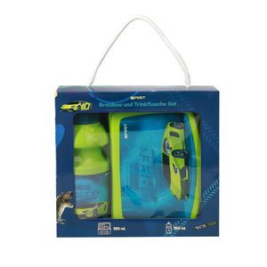 Spirit set za užinu Speed Car – kutija 550 ml + flaša 350 ml