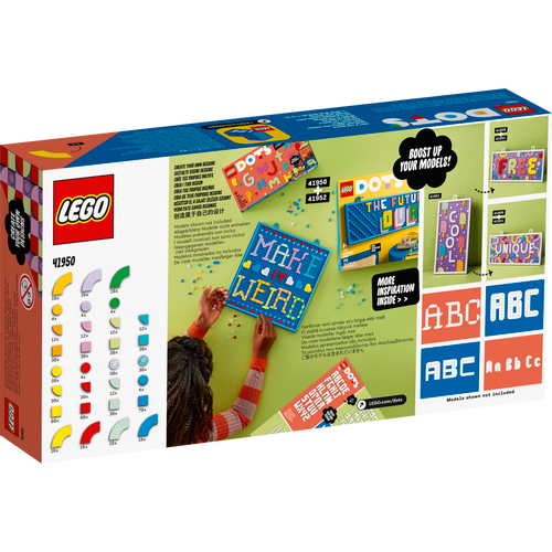 LEGO® DOTS 41950 Mnogo DOTS dijelova – slova slika 2