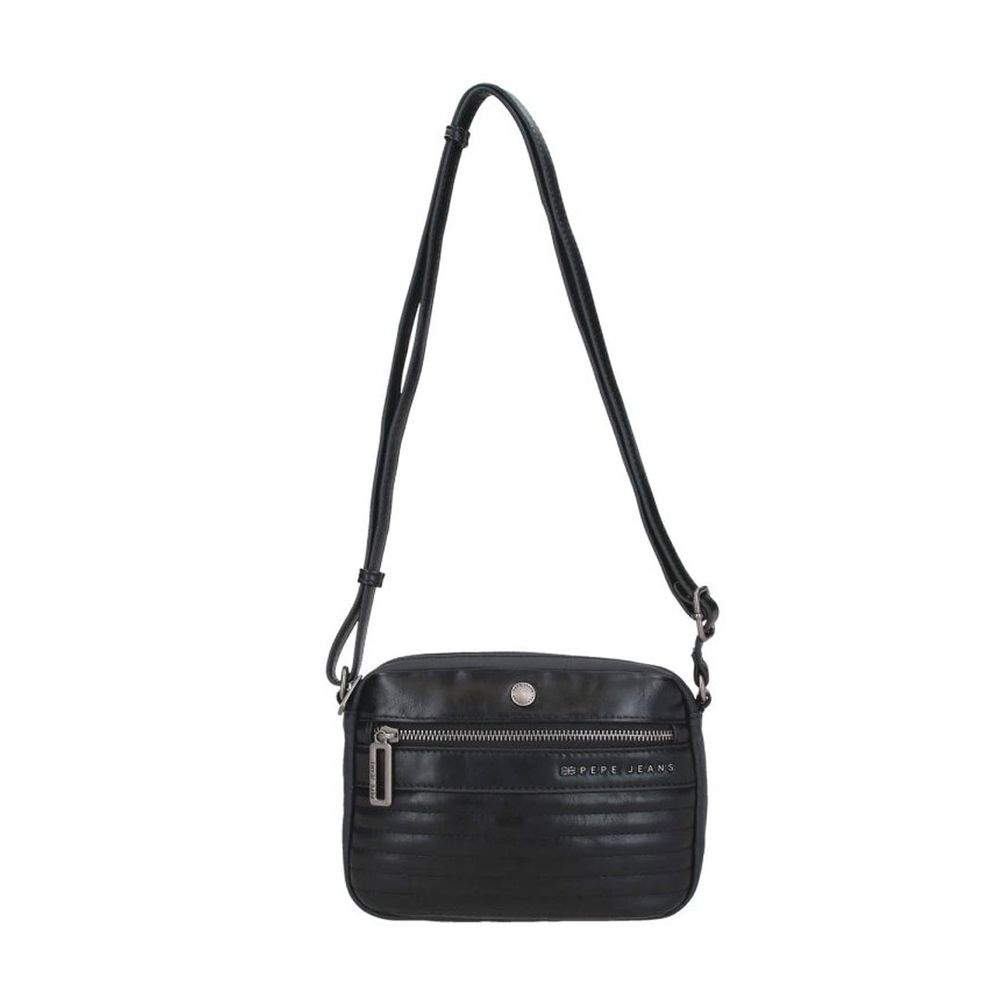 Pepe Jeans torba na rame 21 cm ženska, biker 7155541, crna slika 5