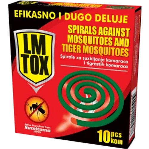 LM TOX spirale protiv letećih insekata 10/1 slika 1