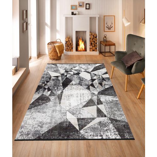 Conceptum Hypnose  30552A  - Black   Black
Grey
White Carpet (78 x 150) slika 1