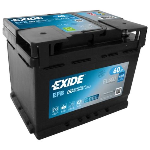 Akumulator EXIDE EFB 12 V 60 Ah slika 1