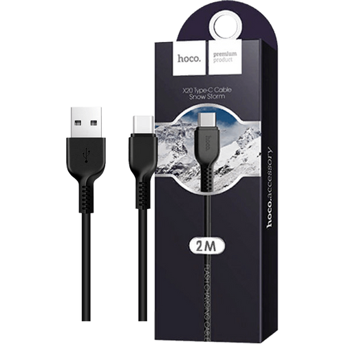 hoco. USB kabel za smartphone , USB type C, 2 met. dužina - X20 Flash type C slika 1