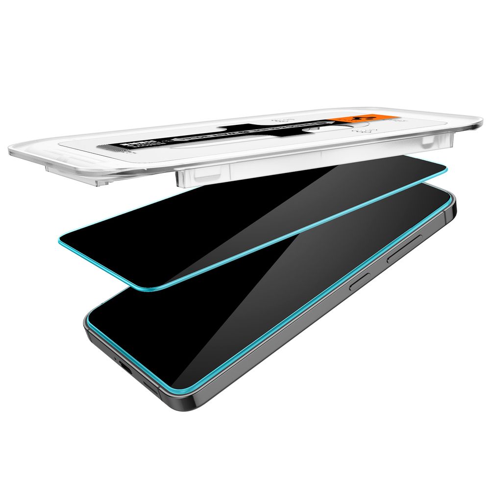 Spigen Glass tR EZ Fit Privacy 2 Pack - Samsung Galaxy S24+ slika 5