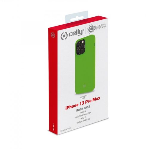 CELLY Futrola CROMO za iPhone 13 PRO MAX u FLUORESCENTNO ZELENOJ boji slika 4