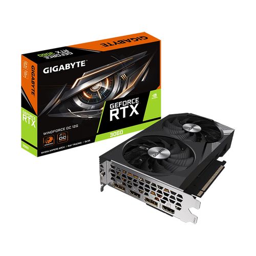 GIGABYTE nVidia GeForce RTX 3060 12GB 192bit GV-N3060WF2OC-12GD rev 2.0 grafička karta slika 4